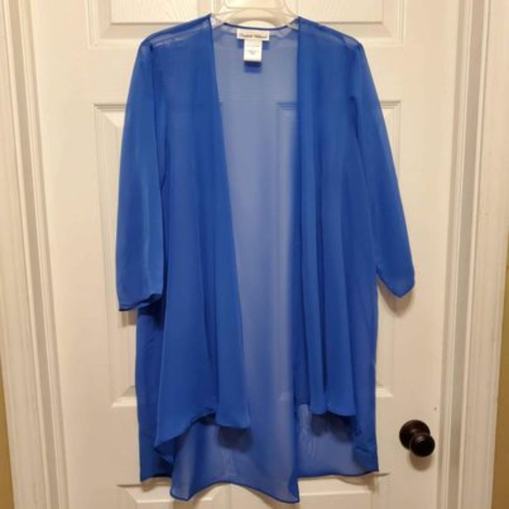 NWOT Elizabeth Williams Womens 3 Piece Mother of the Bride Royal Blue - Size M